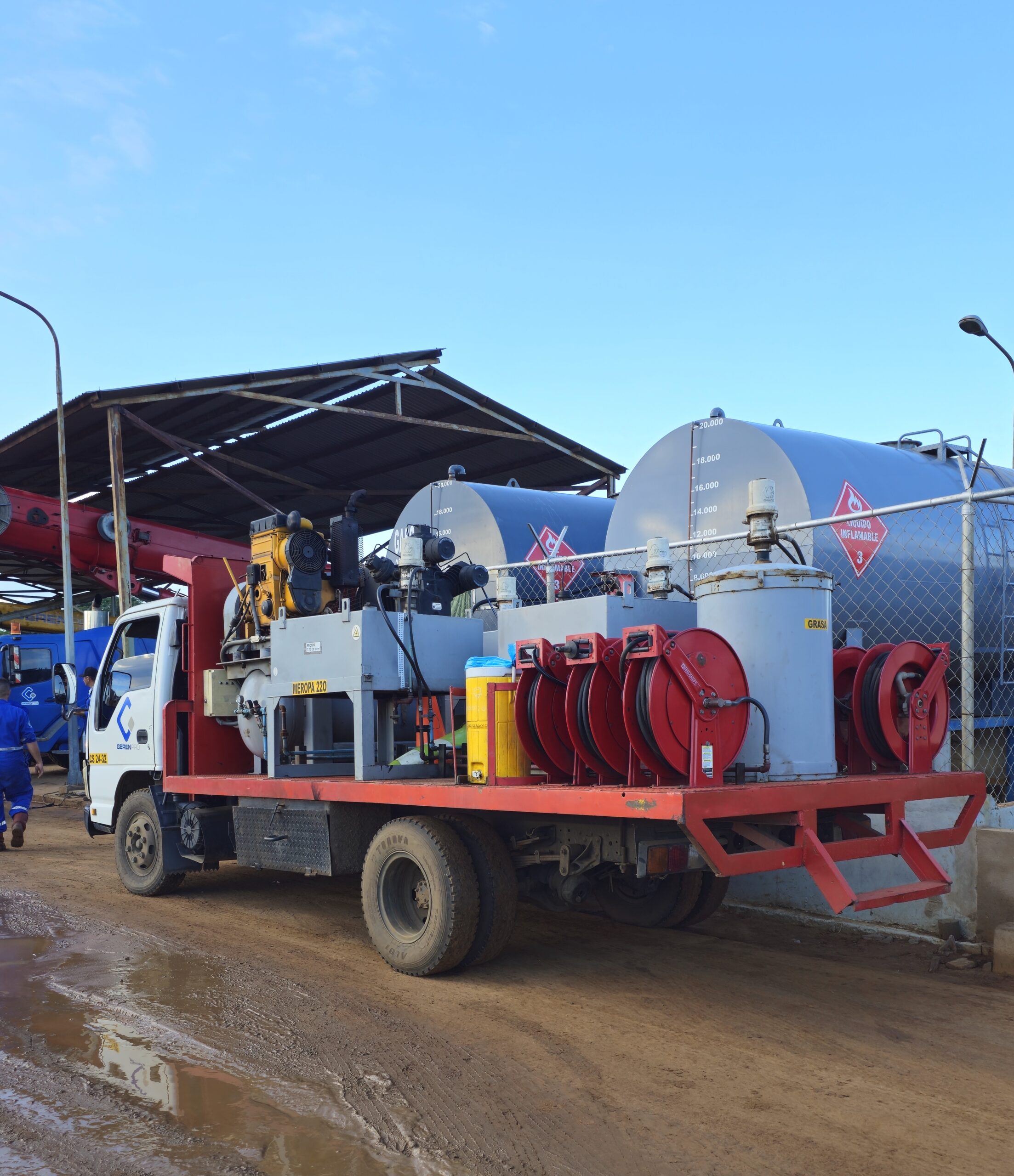 Camión de Lubricación